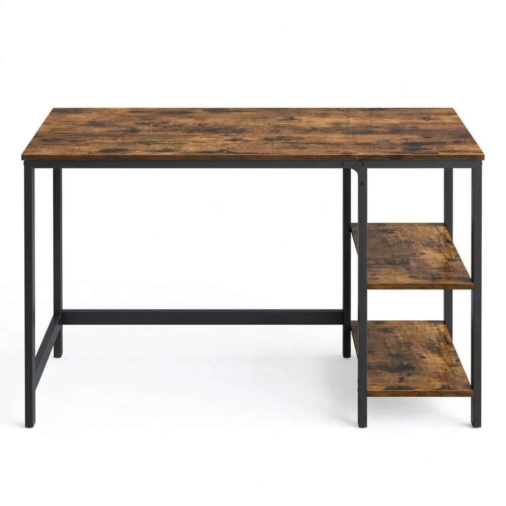 Moderner Computertisch 120x60x76 cm für Büro oder Zuhause